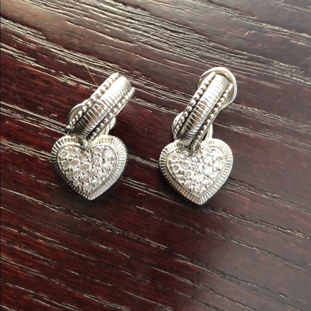 Judith Ripka earrings QVC